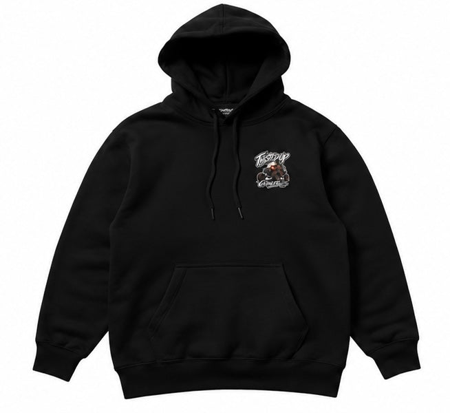 Skelly hoodie (black)